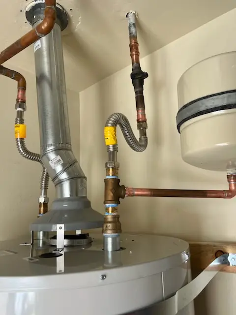 Water heater installation and plumbing repair in South Fairmont
